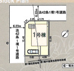 クレイドルガーデン毛呂山町岩井東 第5の見取り図