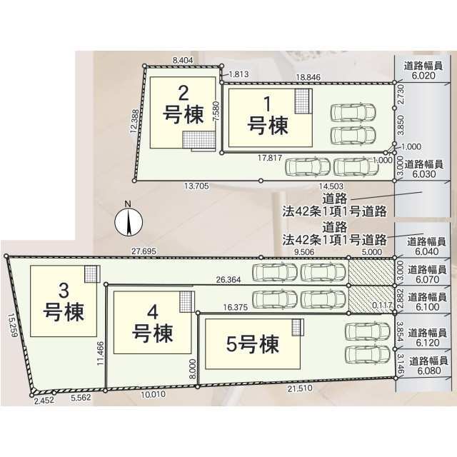クレイドルガーデン豊田市井上町 第12の見取り図