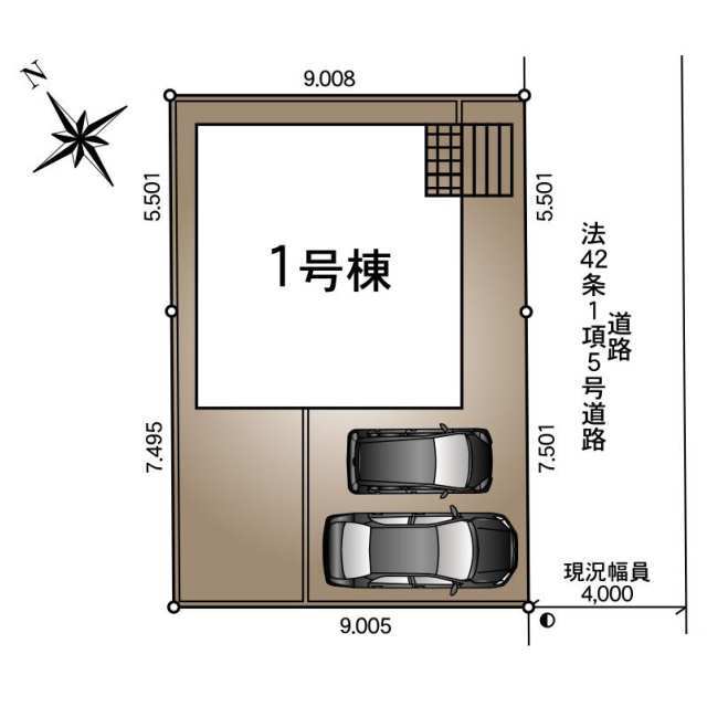 【販売中物件：1号棟】