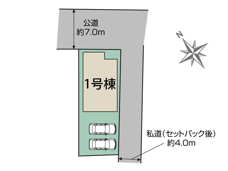 ブルーミングガーデン千葉市中央区松ケ丘町１棟の見取り図