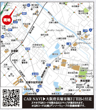 リナージュネクスジー貝塚市堀３丁目０１期の見取り図