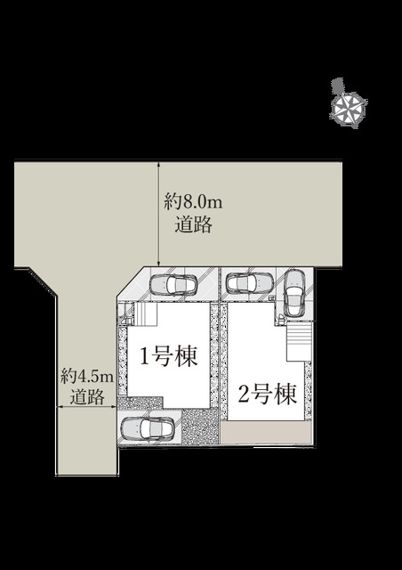 リナージュネクスジー佐倉市上座０２期の見取り図