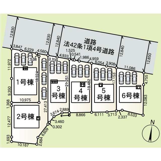 クレイドルガーデン藤岡市岡之郷 第3の見取り図