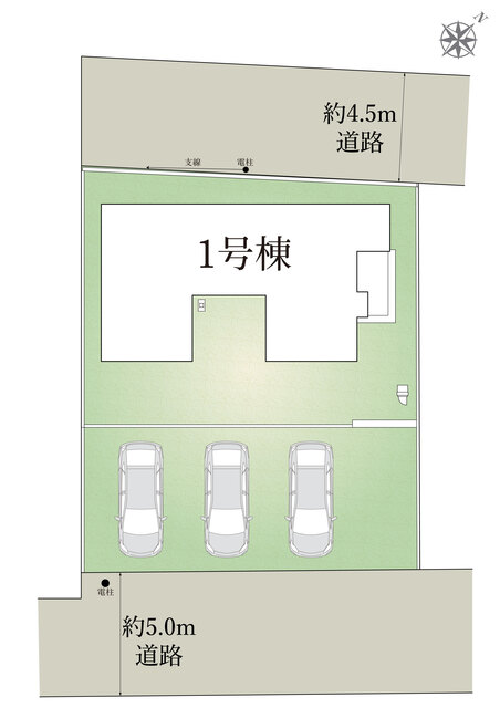 リナージュネクスジー町田市木曽西５丁目０１期の見取り図