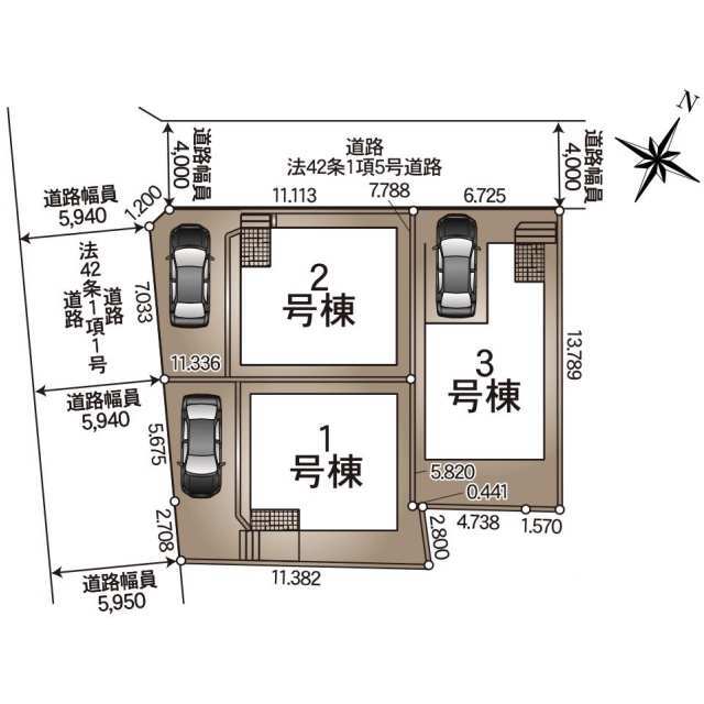 クレイドルガーデンさいたま市南区大谷口 第24の見取り図