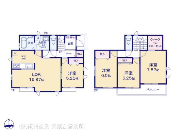ハートフルタウン(綾瀬市)綾西5丁目1869番123の見取り図