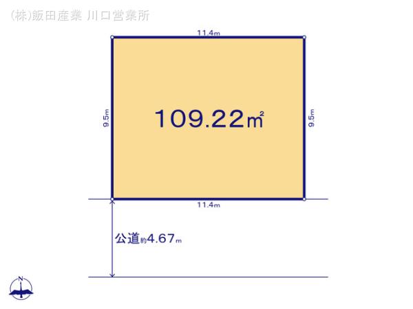 ハートフルタウン春日部市藤塚1520番の見取り図