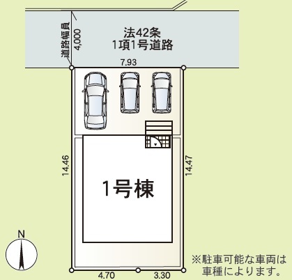 クレイドルガーデン平塚市横内 第29の見取り図