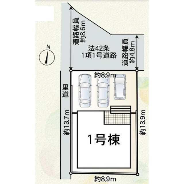 クレイドルガーデン呉市広徳丸町 第2の見取り図