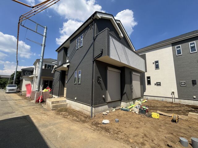 工事中の外観写真です♪