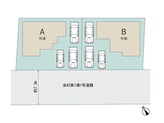 ハートフルタウン堀町2241番の見取り図