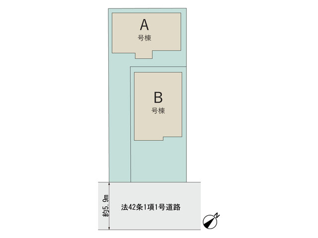 【販売中物件：A号棟、B号棟】