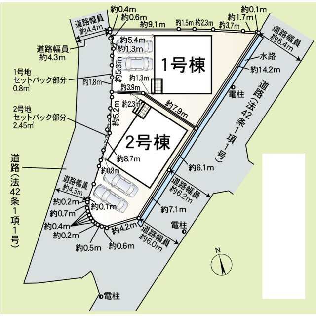 クレイドルガーデン阪南市箱作 第3の見取り図