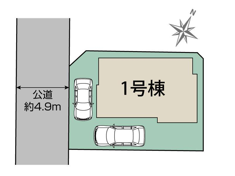 ブルーミングガーデン市原市白金町６丁目１棟の見取り図