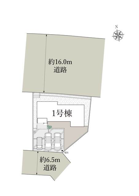 リナージュネクスジー横浜市金沢区能見台６丁目０１期の見取り図