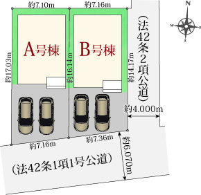 ハートフルタウン清水町徳倉2622番の見取り図
