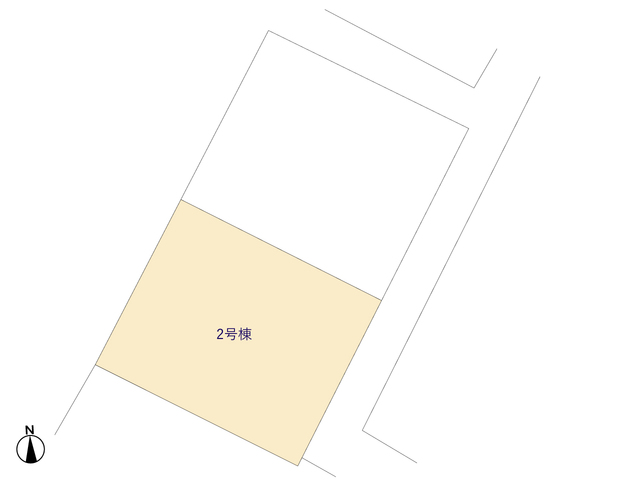 グラファーレ4336岩沼市吹上５期２棟の見取り図