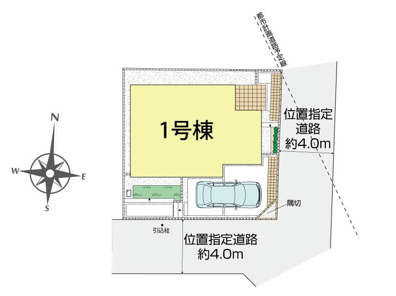 ブルーミングガーデン東久留米市小山２丁目１棟の見取り図