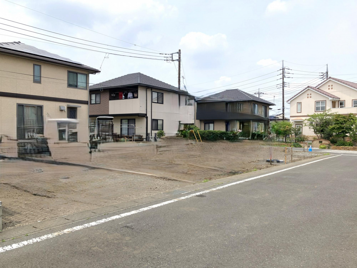 現地（6/14） ◎販売開始しました！この場所に、新しい住まいが誕生します！◎