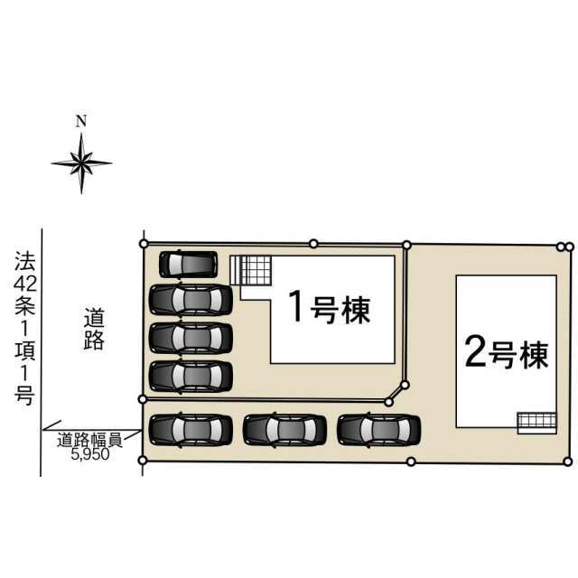 クレイドルガーデン大分市三佐 第10の見取り図