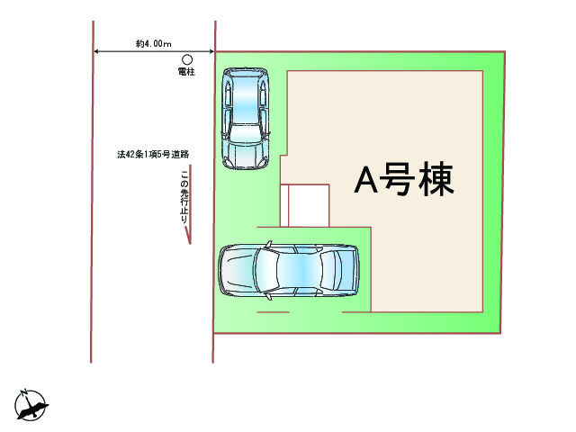 ハートフルタウン江戸川区船堀2丁目43番の見取り図