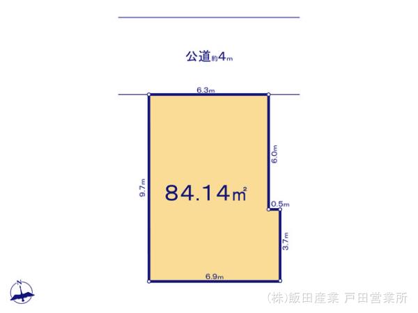 ハートフルタウン川口市上青木西5丁目3番の見取り図