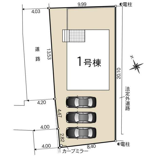クレイドルガーデン沼津市大塚 第17の見取り図