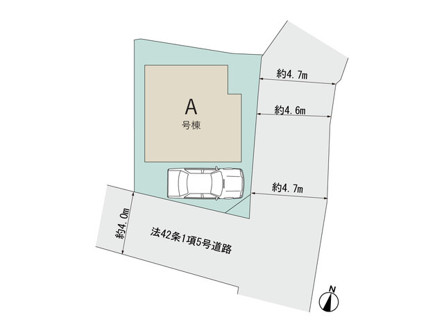 ハートフルタウン神戸長田区平和台町2丁目9番の見取り図