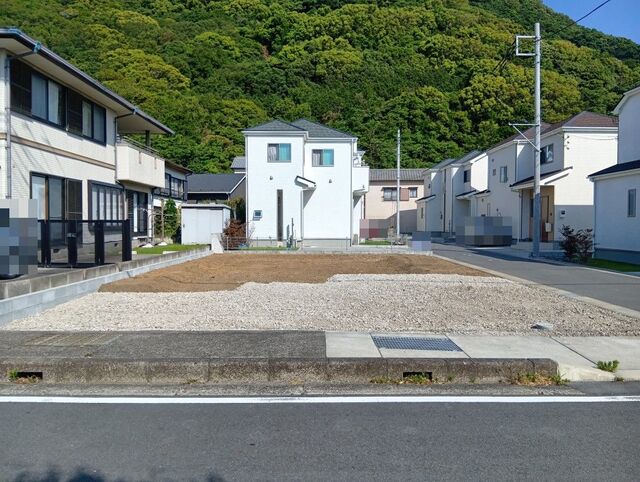 建築前更地　写真
