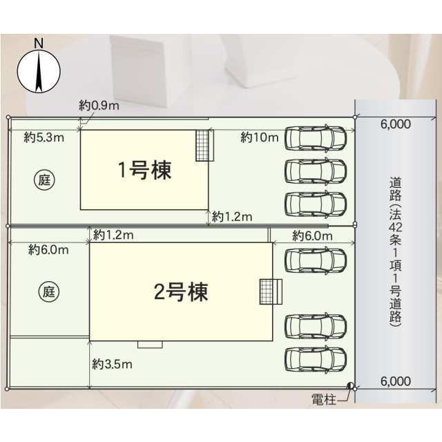 クレイドルガーデン津山市東一宮 第4の見取り図