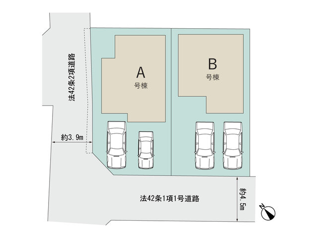 ハートフルタウン相模原市南区鵜野森2丁目329番の見取り図