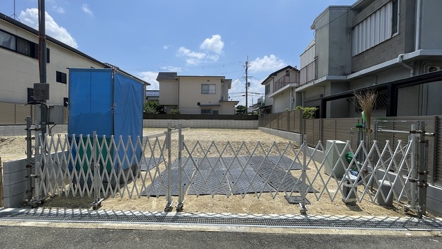 前面道路です！