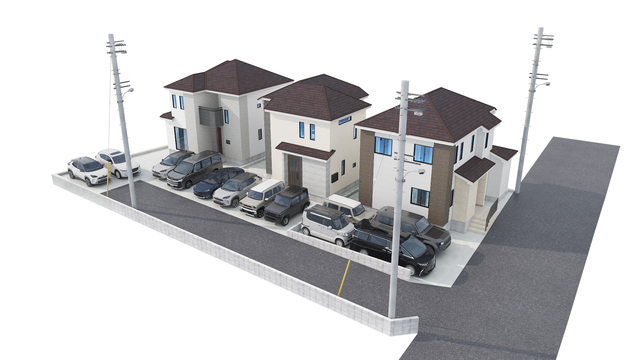＼いいだのいい家*長期優良住宅*／
【八重瀬町友寄に限定3棟誕生！】
閑静な住宅街に広々とした庭付きの４LDK♪
全区画駐車4台可能です！(車種による)