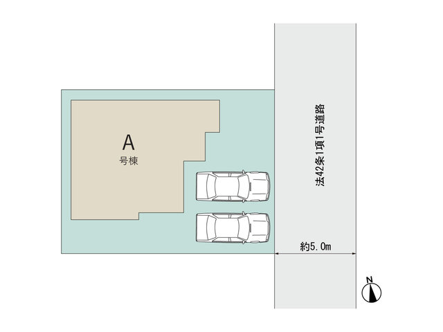 ハートフルタウン松戸市西馬橋5丁目253番の見取り図