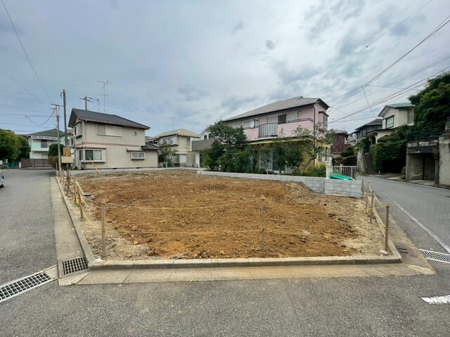 着工前の分譲地です