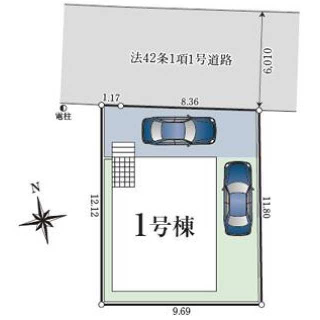 クレイドルガーデン昭島市宮沢町 第8の見取り図
