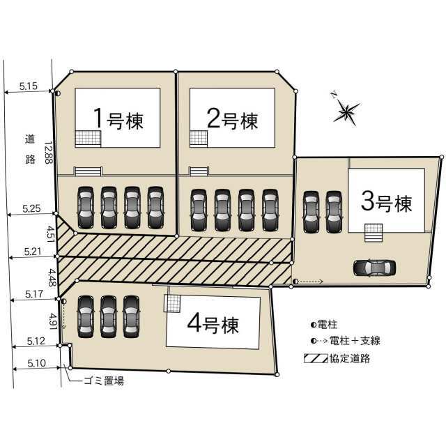 クレイドルガーデン富士宮市小泉 第29の見取り図