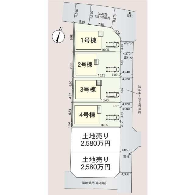 クレイドルガーデン京都市西京区大原野灰方町 第1の見取り図