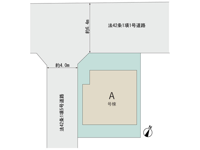 ハートフルタウン松戸市上本郷1475番の見取り図