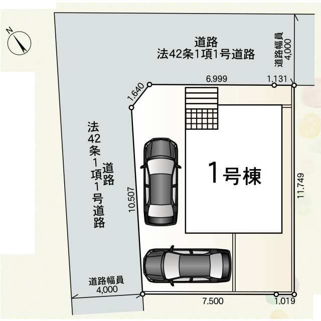 クレイドルガーデン横須賀市武 第4の見取り図