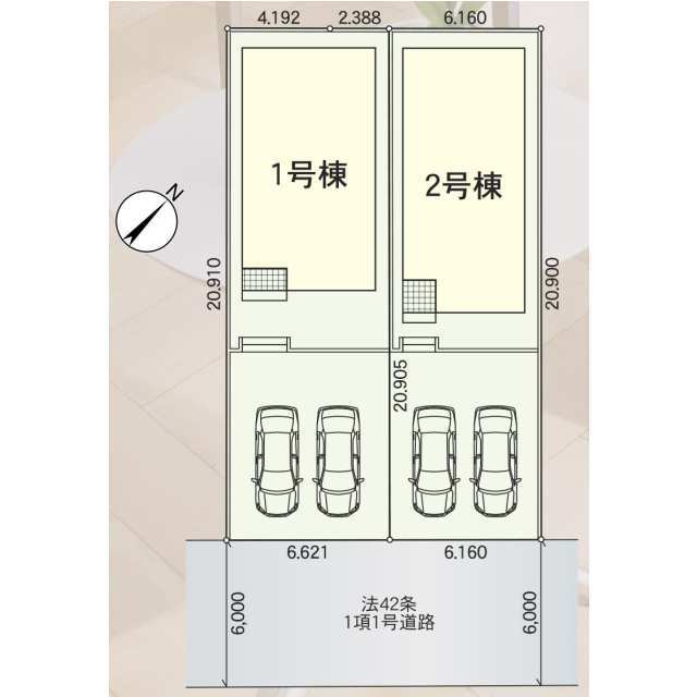 クレイドルガーデン碧南市日進町 第7の見取り図