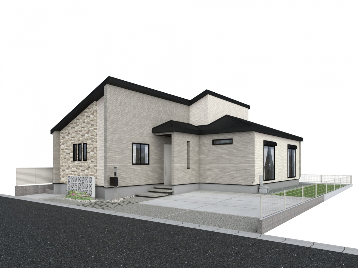 【当社売主物件】10月完成予定！ 閑静な住宅街に平屋誕生！