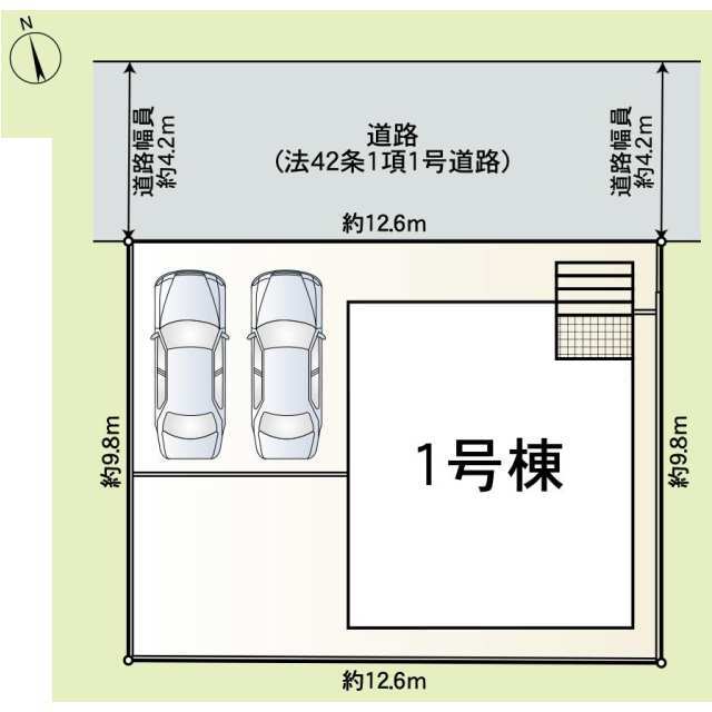 クレイドルガーデン和歌山市市小路 第6の見取り図