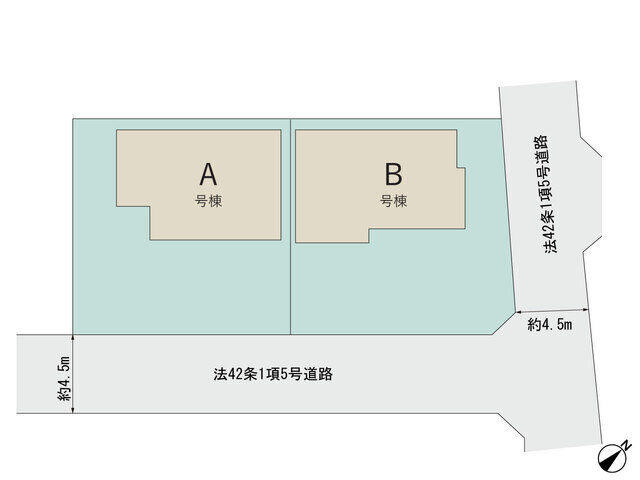 ハートフルタウン(横浜市泉区)新橋町2130番の見取り図