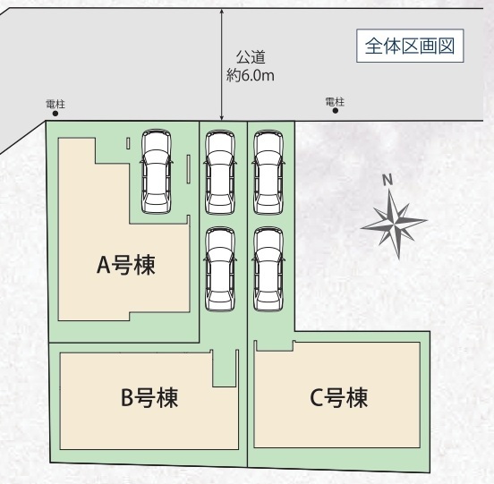 ハートフルタウン江戸川区篠崎町4丁目66番の見取り図