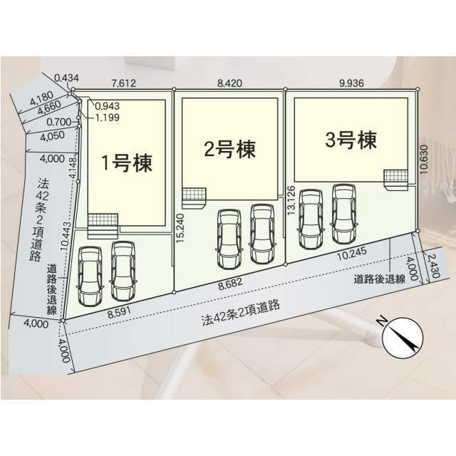 クレイドルガーデン大府市朝日町 第2の見取り図