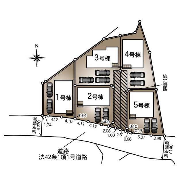 クレイドルガーデン神戸市西区伊川谷町有瀬 第7の見取り図