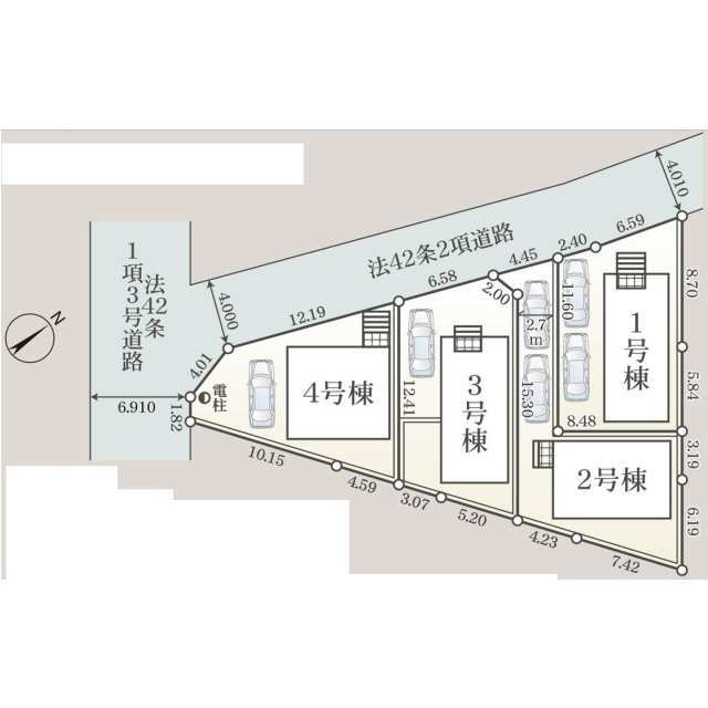 クレイドルガーデン相模原市中央区上矢部 第39の見取り図