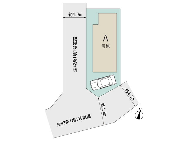 ハートフルタウン羽曳野野々上2丁目67番の見取り図