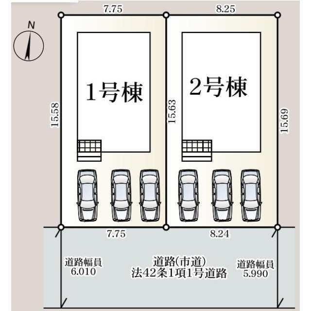クレイドルガーデン佐賀市開成 第12の見取り図